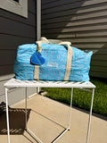Blue Blossom Duffle