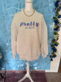 PrettyInBlue Mock neck