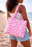 Pink Texas Tote