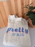 PrettyInBlue Mock neck